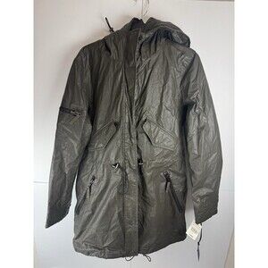SAM New York Waxed Thinsulate Green Parka Jacket Size: Large $1,995